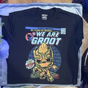 Funko Black Marvel We Are Groot T-Shirt